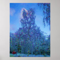 Birch Tree Bredballe Church Posters