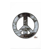 Birch Tree Peace Poster posters