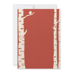 Birch Tree Wedding Invitation