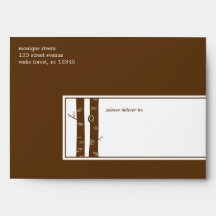 Birch Trees - A7 Envelope
