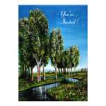 BIRCH TREES IN TUSCANY CUSTOM INVITE