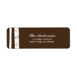 Birch Trees Return Address Labels