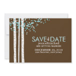 Birch Trees Save the Date Announcements
