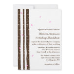 Birch Trees Wedding Invitations