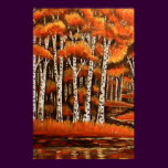 Birches Autumn Landscape