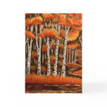 Birches Greeting Card
