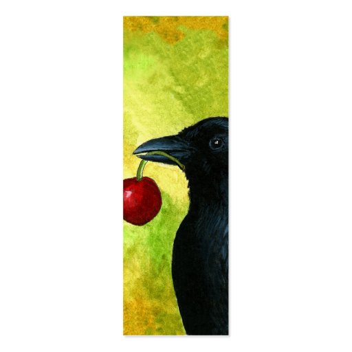 Bird 55 Crow Raven Bookmarks Tiny Cards Business Card Templates