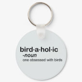 bird a hol ic Round Keychain