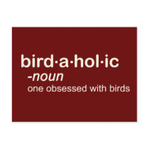 bird a hol ic post card
