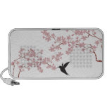 Bird and Blossoms Mini Portable Speaker
