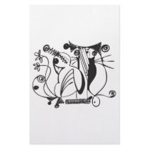bird and cat stationery by designtofit bird and cat stationery