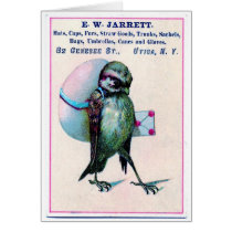 Bird and Egg, Greeting Card