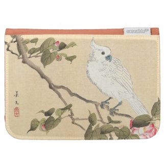 Bird and Flower Album, Cockatoo and Camellia Cases For Kindle