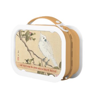 Bird and Flower Album, Cockatoo and Camellia Lunch Boxes