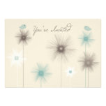 Bird and Flower Invitation