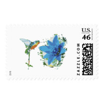 Bird And Flower postage