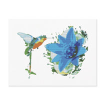 Bird And Flower postcards