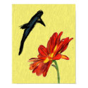 Bird and Flower posters