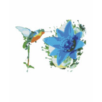 Bird And Flower t-shirts