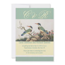 Bird Art Wedding Invitations