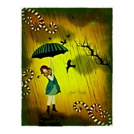 Bird Attack Poster print
