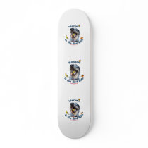 Bird Bath Dog Skateboard Decks