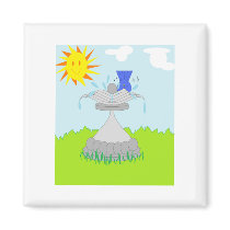 Bird Bath magnets