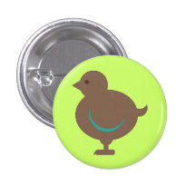 Bird Birds Chick Chicken Cute Cartoon Animal Button