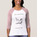 Ladies 3/4 Sleeve Raglan (Fitted)