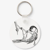 Bird / Black-Capped Chickadee keychains