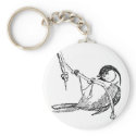 Bird / Black-Capped Chickadee keychains