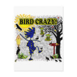 Bird Crazy Clothing Shirt & More Postcards