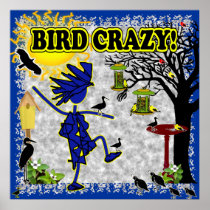 Bird Crazy Print