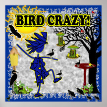 Bird Crazy Print