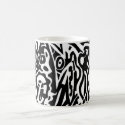"Bird Creature" Abstract Art mugs by RLMdesignes "Bird Creature" Abstract Art mugs