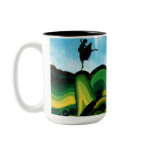 Bird Dances Mug by worldoflizcraft Bird Dances Mug