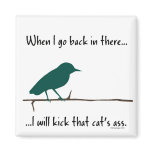 Bird dreams magnet
