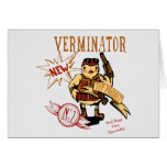 Bird Exterminator ~ Pest Extermination Funny Gift Greeting Card