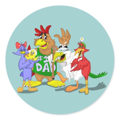 Family Cartoon Stickers