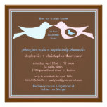 Bird Family Couples Baby Shower Invitation