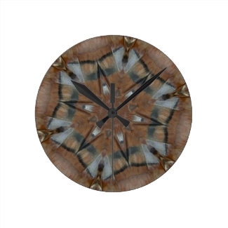 Bird Feather Tee Pee Kaleidoscope Mandala