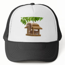 Bird Feeder Squirrel Hat