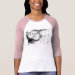Ladies 3/4 Sleeve Raglan (Fitted)
