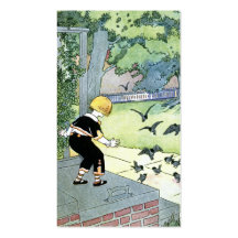 Bird friends bookmark business cards