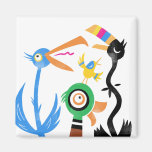 Bird Fun Magnet