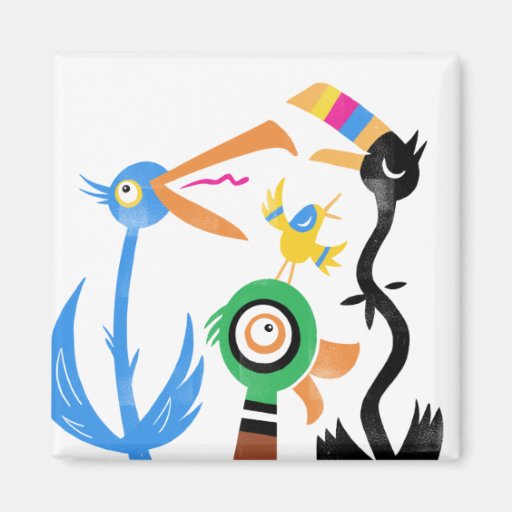 Bird Fun Magnet