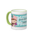 Bird Girl Cute Mug mug