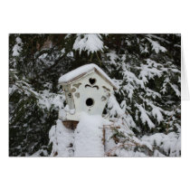 Bird House Greeting Card