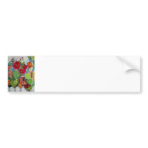Bird House Cottage Garden bumper stickers