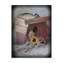 Bird House postcards
